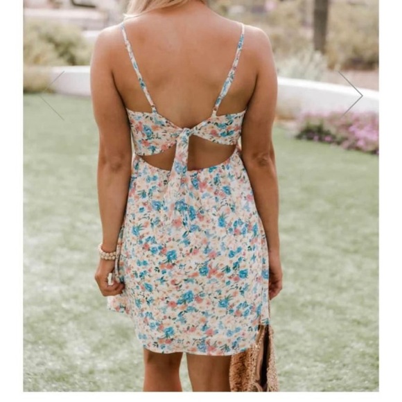 Pinklily floral summer dress - Picture 2 of 2